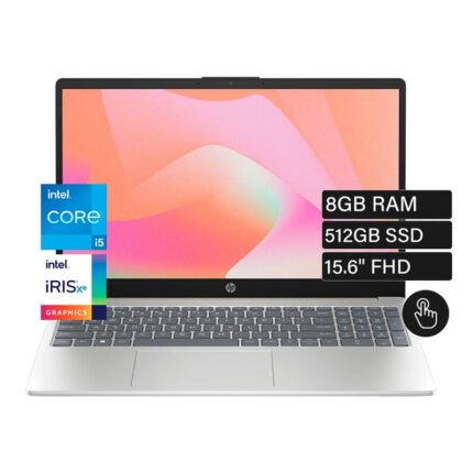 Laptop HP 15-FD0152LA 15.6  Intel Core i5 512GB SSD 8GB Plata